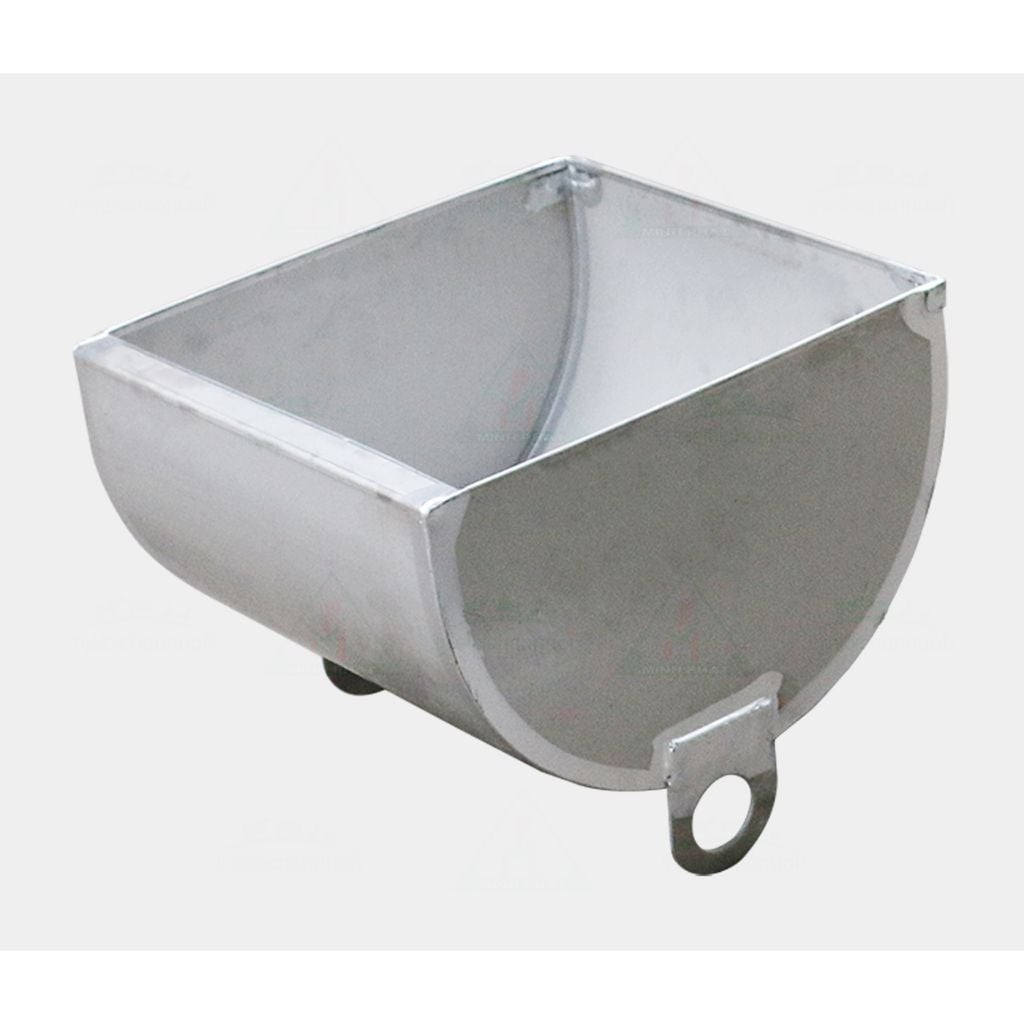 Máng Heo Inox 201 (310x340x220x1,2) mm(máng bán nguyệt ) 
