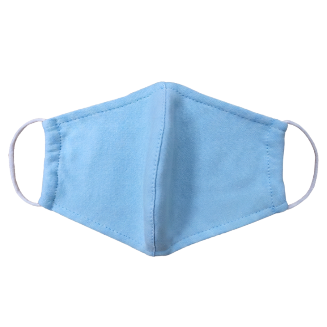  Khẩu Trang Vải Màu Xanh 1 Lớp Hút Ẩm 