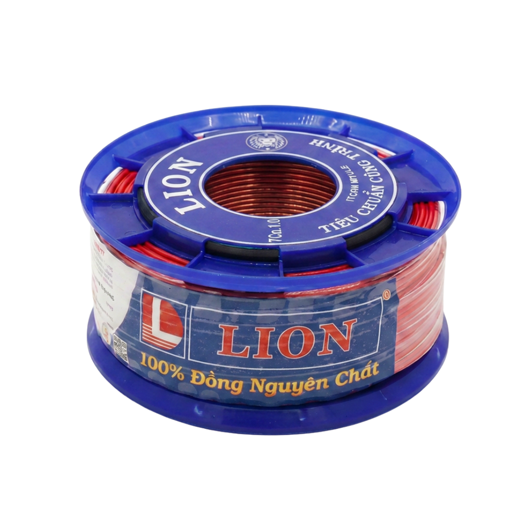  Cáp Điện Lion VCm - 6.0 Màu Xanh 