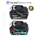  Vỏ pin makita 18V lỗ sạc adapter không có báo pin 