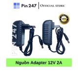  Nguồn 12v 2a chân to 5.5 dùng cho camera đèn led - Nguồn Adapter 12v2a chất lượng cao - Pin247 