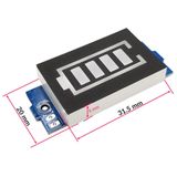  Mạch báo dung lượng pin Lithium 1S 2S 3S 4S 1-8S 3.7V màn hình xanh dương - vui lòng mua đơn từ 20k- Pin247 
