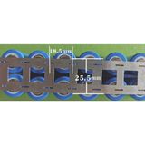  Kẽm đôi 2 hàng [ loại 1 ] 0.15 /0.2 *25 mm, hàn cell Pin 18650 / 21700 / 32140 / 33140 . [1 mét ] Pin247 