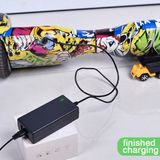  Bộ sạc 42v-2A, sạc xe điện cân bằng 2 bánh 36v, Xe drift, Xe điện mini E-Scooter giắc tròn 3 chấu, đèn báo đầy. Pin 247 