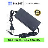  Sạc 4S 16.8V 2A dây nguồn, sạc pin Li-ion 14.4V - 16.8V , có đèn báo đầy. 