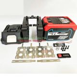  Vỏ pin Makita 5s 3P đóng 15 cell 18650, chống sốc có led bao pin,  kẽm & tem P247-106 