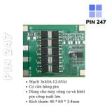  Mạch 3s30A sạc pin 3s12.6v có cân bằng pin 