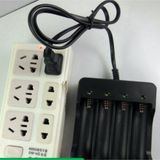  Bộ sạc pin đa năng 18650 2 pin - 4 pin 3.7-4.2V phích cắm tiện lợi có đèn báo đầy tự ngắt 