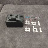  Vỏ pin makita 21700  - 10 cell đầy đủ phụ kiện dùng mạch makita 65A - 90A phổ thông 