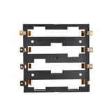  Đế gắn pin - khay pin - khay cân bằng pin 18650 1/2/3/4 cell mạ vàng chất lượng cao 