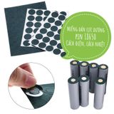  Giấy dán cách điện cách nhiệt cell pin 6.5cm, 12cm cuộn 100m 