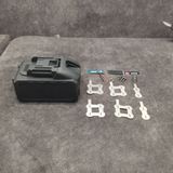  Vỏ pin makita 21700  - 10 cell đầy đủ phụ kiện dùng mạch makita 65A - 90A phổ thông 