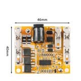  Mạch pin Makita 5S 18V 21V 65A, sạc và bảo vệ pin Liion, đầy tự ngắt có cảm biến nhiệt độ 