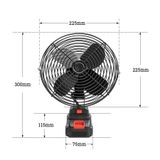  Quạt tích điện Makita 18V 8 inch quạt pin mini để bàn trên 8h liên tục BH 12TH ưu việt hơn yoobao 