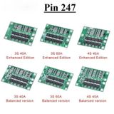  Bảng mạch cân bằng bảo vệ pin Lithium 3S/4S 40A 60A 18650 BMS 11.1V 12.6V/14.8V16.8V 
