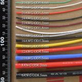  (1m) Dây Điện Silicon Chịu nhiệt AWG 14awg 16awg 18awg 20awg 22awg 24awg 26awg 28awg 30Awg Chịu Dòng Cao - pin247 