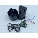  Vỏ mạch pin 12v tam giác 3s 20A dùng cho máy khoan TQ 12v - Pin247 