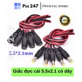  Dây Nguồn có Jack DC 5.5*2.1mm - Pin247 