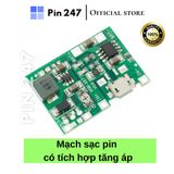  Mô Đun Sạc Pin Lithium Có Tăng Áp 3.7v 9v 5v 2a 4.3-27v 