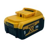  Vỏ pin Dewalt Trung quốc chân ngắn dùng sạc adapter - có báo pin 