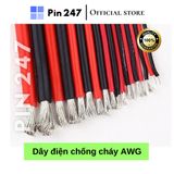  (1m) Dây Điện Silicon Chịu nhiệt AWG 14awg 16awg 18awg 20awg 22awg 24awg 26awg 28awg 30Awg Chịu Dòng Cao - pin247 