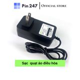  Sạc Pin Áo Quạt Điều Hòa Cao Cấp DC, 8.4V/1.5A - 12V/2A  (phụ Kiện Rời) Pin 247 