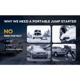  Bộ kích ô tô di động kiêm sạc dự phòng có sạc không dây chính hãng Foxsure 