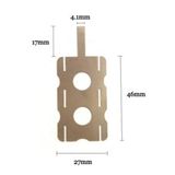  Kẽm hàn pin Makita (loại 1 có mạ niken ) 5, 10, 15, 20 cell  dầy 0.18mm - Pin 247 