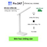  Đèn Học Để Bàn Chống Cận Gấp Gọn Cảm Ứng Tích Điện Thông Minh Pin 247 