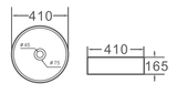  Chậu đặt bàn RB-106 