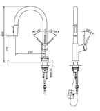  Vòi Bếp Rút RF-04354 