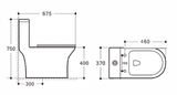  Bồn cầu một khối RT-104 