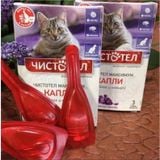  Nhỏ gáy Nga Celandin - diệt ve rận cho mèo siêu hiệu quả 