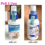  Frontline Spray 100ml - xịt diệt ve rận, bọ chét chó mèo (mẫu mới) 