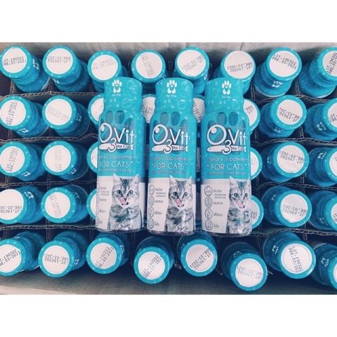 Siro O3Vit ăn ngon, bổ sung dinh dưỡng, mượt lông, trị biếng ăn cho chó mèo 