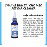  Nước rửa tai Pet Ear Cleaner 50ml cho Chó Mèo 