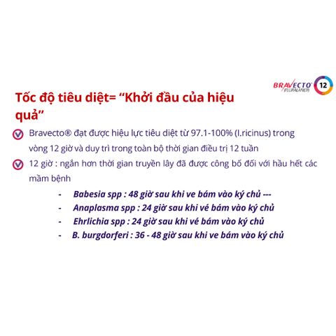  Bravecto - Viên nhai vị thịt bò cho Chó diệt ve, rận, bọ chét, ghẻ, xà mâu 