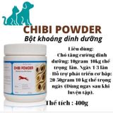 Bột khoáng dinh dưỡng cao cấp cho chó Chibi Powder 400g- Hỗ trợ tăng tiêu hóa, tăng hấp thu 