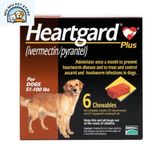  Heartgard (1 viên) - diệt Giun đũa, Giun tròn, Giun tim cho Chó 