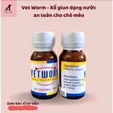  Parax - Vetworm siro tẩy jun sãn cho Chó Mèo(kèm xi-lanh) 