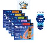  NexGard SPECTRA (1 viên) -viên nhai vị thịt bò phòng & trị ve, rận, bọ chét, ghẻ, Giun sán, Giun Tim 