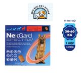  NexGard SPECTRA (1 viên) -viên nhai vị thịt bò phòng & trị ve, rận, bọ chét, ghẻ, Giun sán, Giun Tim 