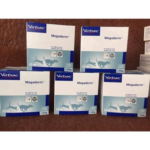  Megaderm gel dưỡng mượt lông da cho Chó Mèo 