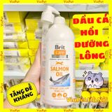  DẦU CÁ HỒI CHO CHÓ MÈO BRIT CARE NHẬP ĐỨ 