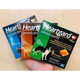  Heartgard ( hộp 6 viên) diệt giun sán, giun tim cho Chó 