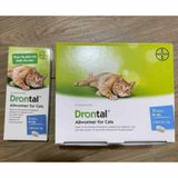  Drontal( lẻ 1 viên) - tẩy giun sán cho Mèo 