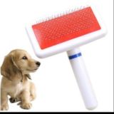  Lược chông nhựa trắng- chai lông rụng cho chó mèo 