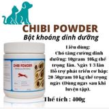  Bột khoáng cho chó Chibi Powder 400g- Hỗ trợ tăng tiêu hóa, tăng hấp thu 
