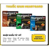  Heartgard ( hộp 6 viên) diệt giun sán, giun tim cho Chó 