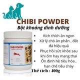  Bột khoáng dinh dưỡng cao cấp cho chó Chibi Powder 400g- Hỗ trợ tăng tiêu hóa, tăng hấp thu 